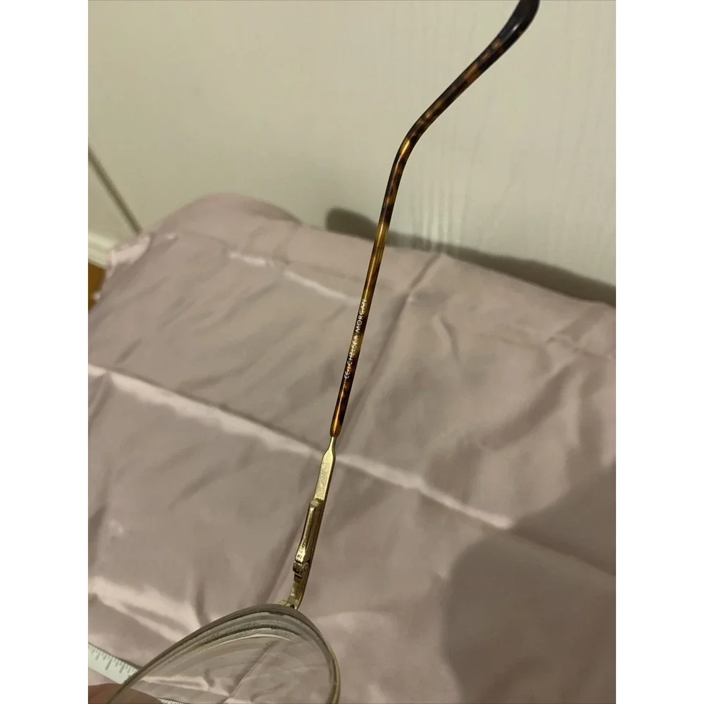 chelsea morgan eyeglasses Frames Full Rim Metal Tortoise Chelsea 75 DA/YG 140